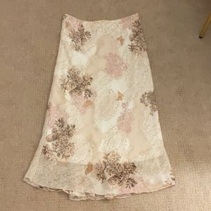 🦋 Flowy Vintage Butterfly skirt (M)